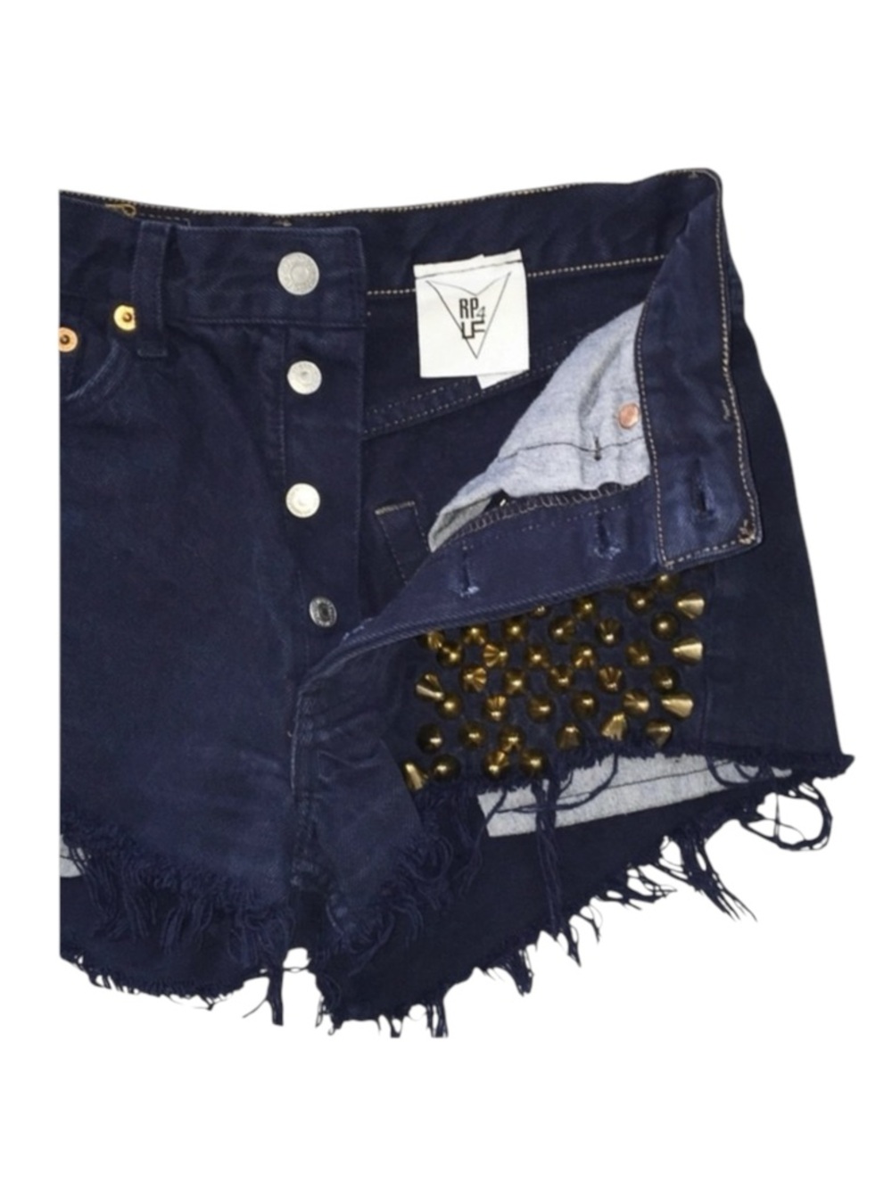 RP 4 LF ➢ Rihanna‘s Ragged Priest ➢ Levi's® Red Tab 501’s® ➢ Stud Cutoffs Shorts - Picture 7 of 16